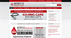 Desktop Screenshot of myrtuemedical.org